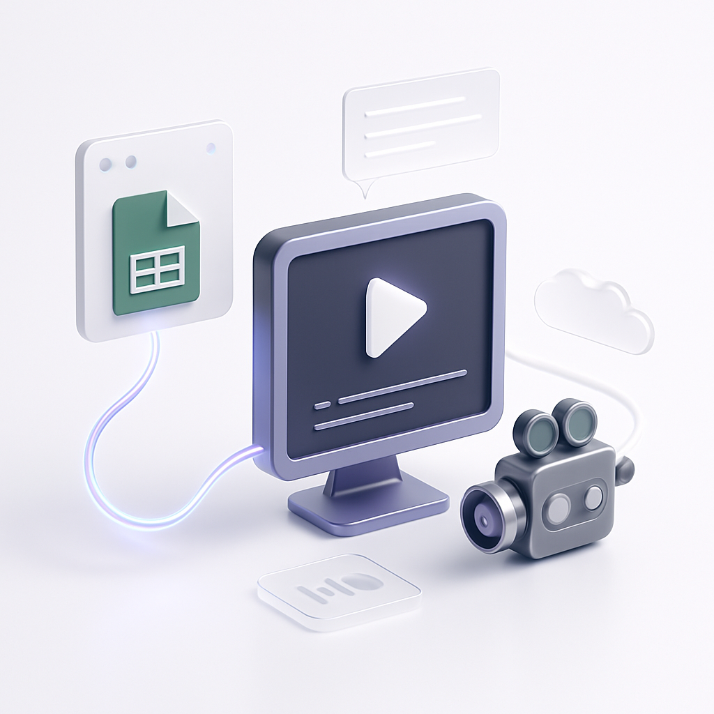 Automatisation de Création de Vidéos Personnalisées en Temps Réel