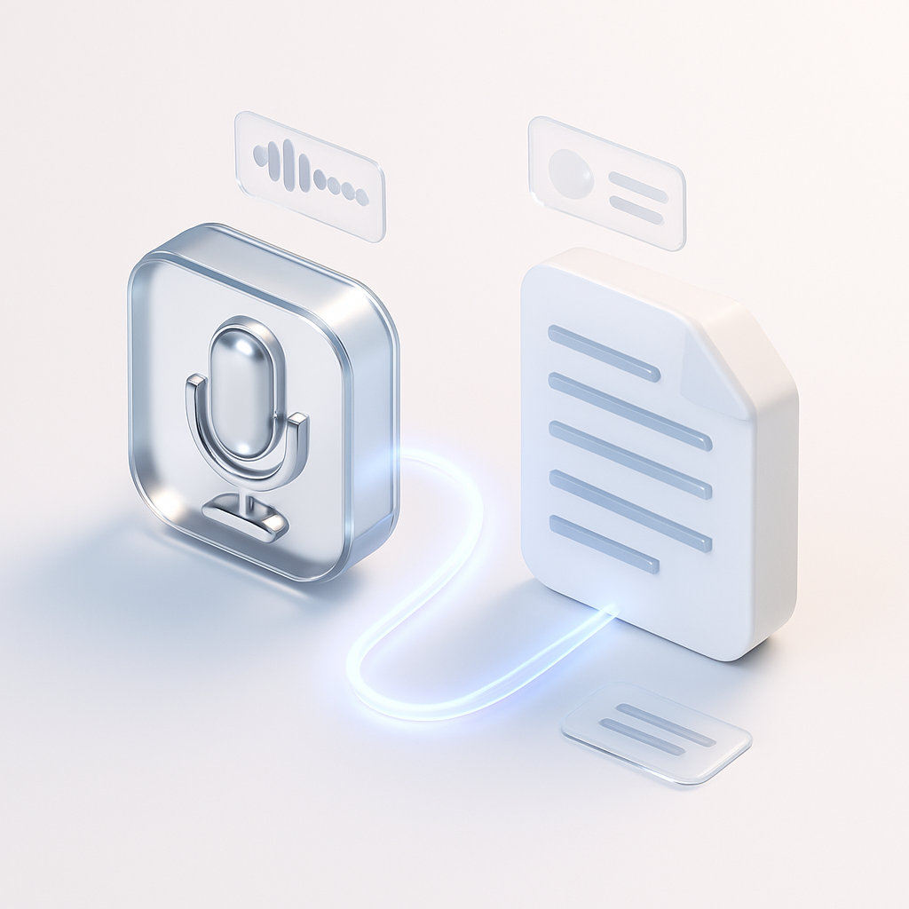 Transformation Automatique de Notes Vocales en Contenu Écrit et Articles