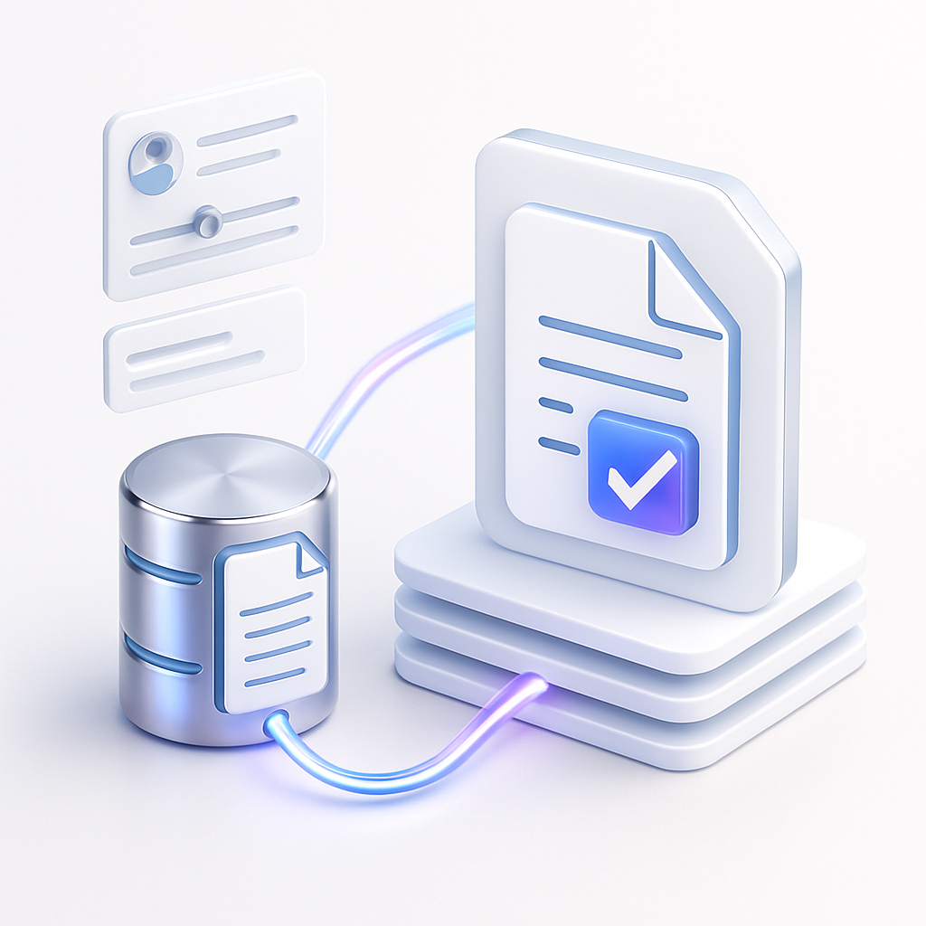 Automatisation de Création de Documents Sur Mesure Facile