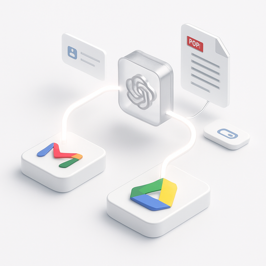 Automatiser l Envoi de Pièces Jointes PDF de Gmail vers Google Drive avec OpenAI