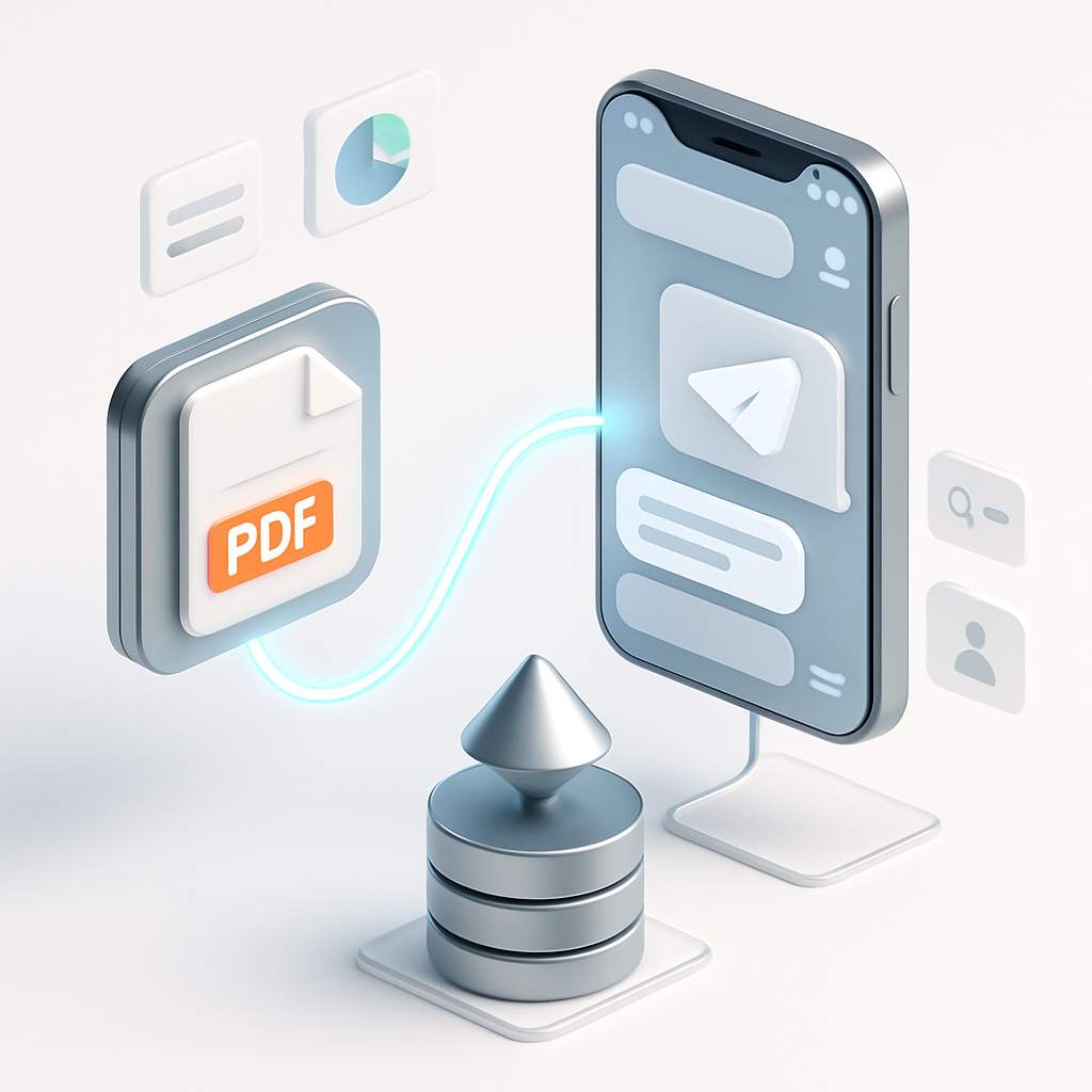 Chat Telegram avec PDF Automatisé