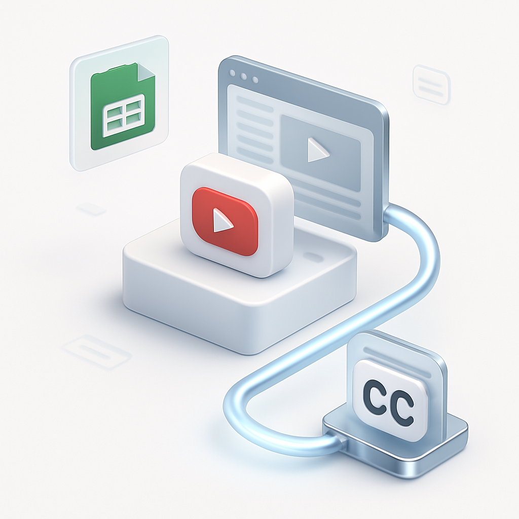 Automatisez la Collecte Automatique de Sous-Titres YouTube