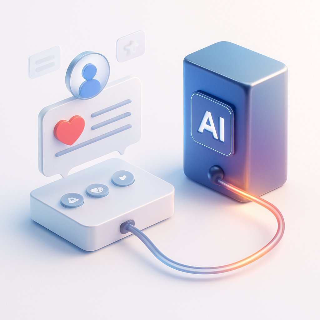 Amplificateur Automatisé de Contenu Social avec IA