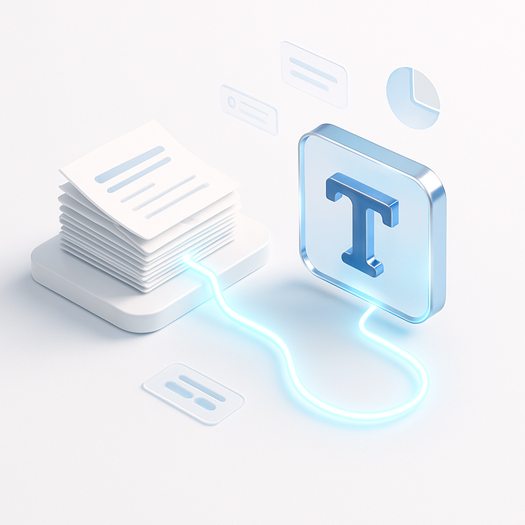 Conversion Automatique de Documents Physiques en Texte Numérique