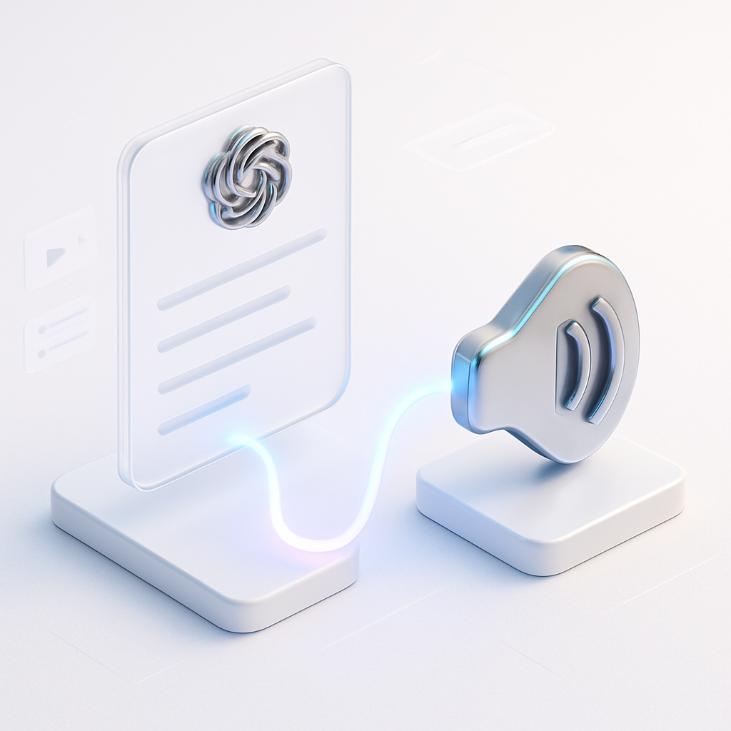 Transformation de texte en audio avec OpenAI