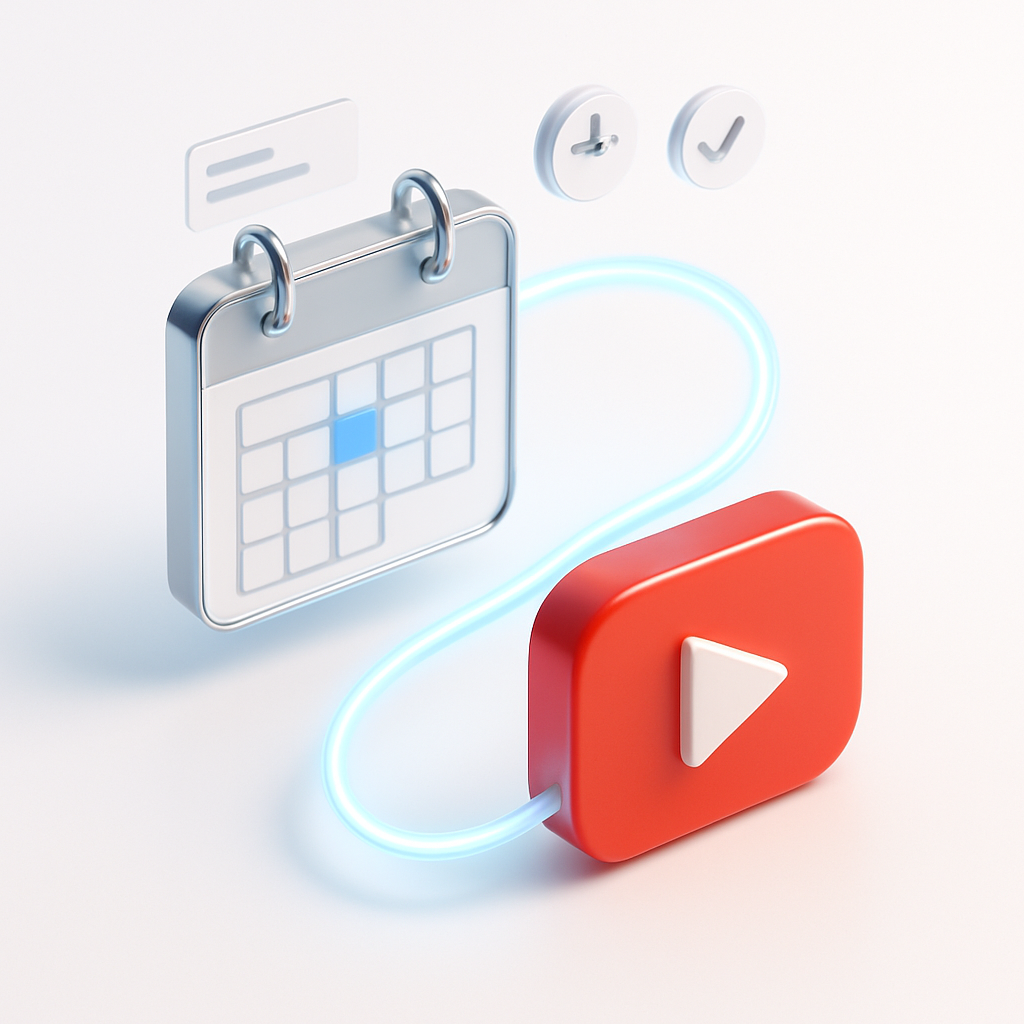 Automatisez Votre Calendrier YouTube et Gagnez du Temps
