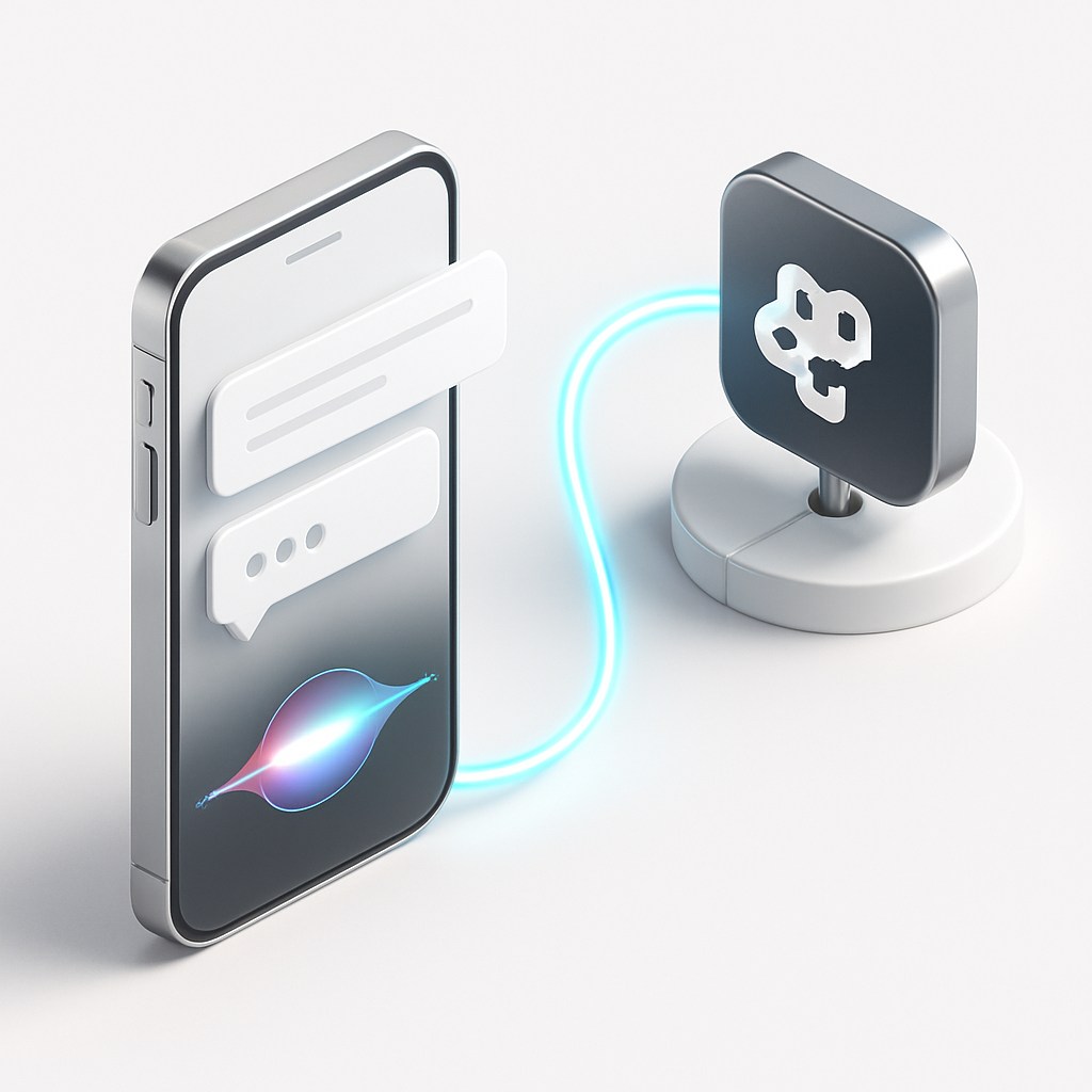 Template Vocal Siri AI Agent Automatisé avec Shortcuts