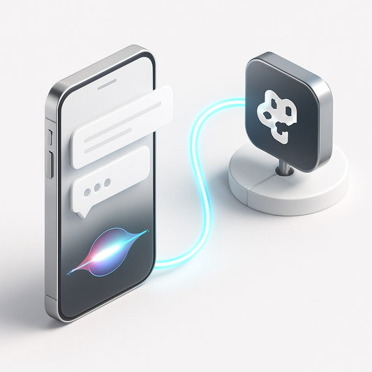 Template Vocal Siri AI Agent Automatisé avec Shortcuts