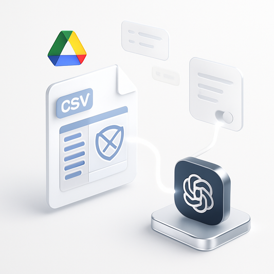 Suppression Automatique des Informations Personnelles dans Vos Fichiers CSV sur Google Drive