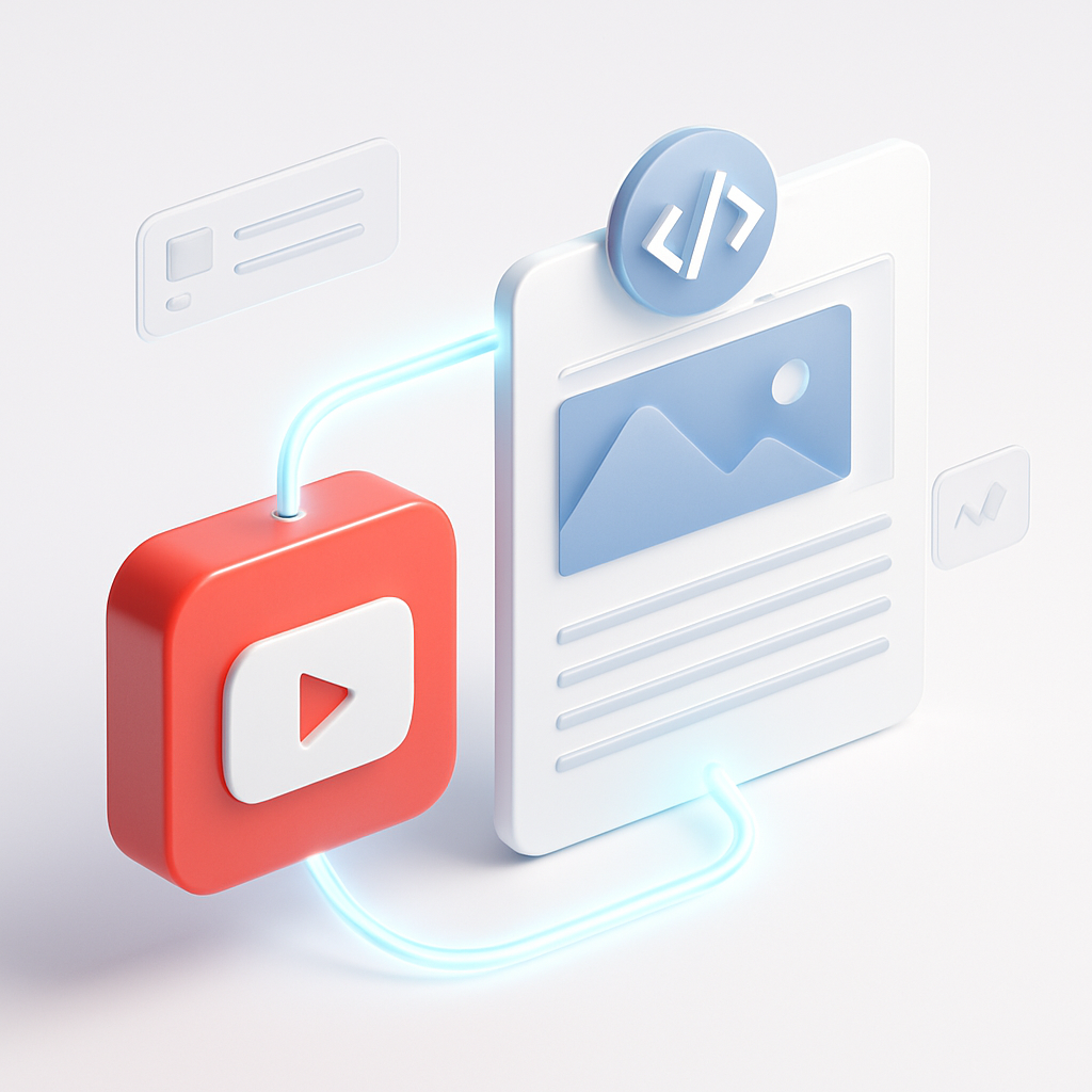 Convertisseur Automatique de Vidéos YouTube en Articles SEO