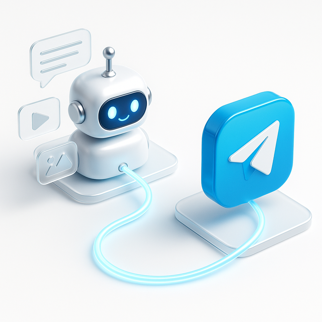 Agent de Messagerie Telegram Automatisé pour Textes Audios et Images