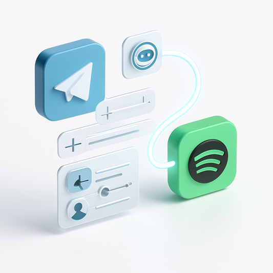 Contrôlez Spotify depuis Telegram avec Intelligence Artificielle