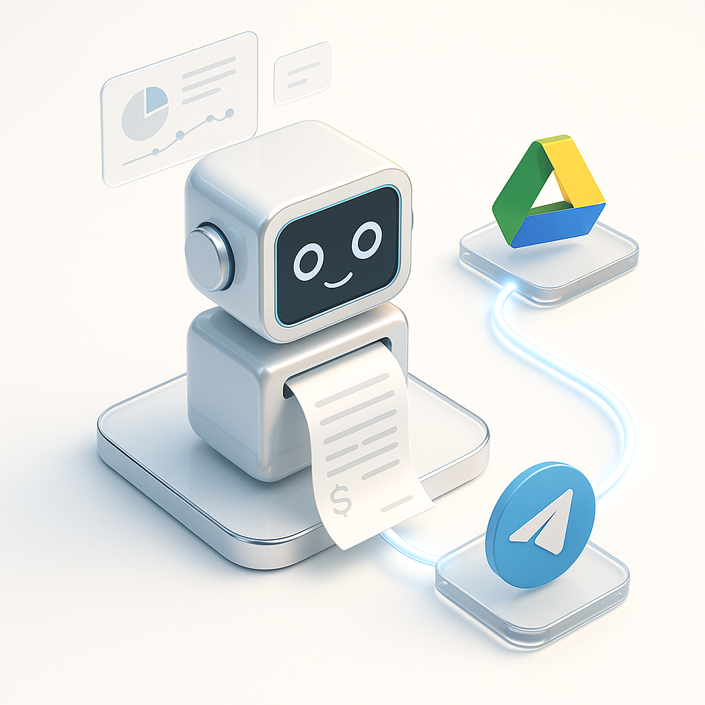 Agent de Facturation Automatisé pour Google Drive et Telegram