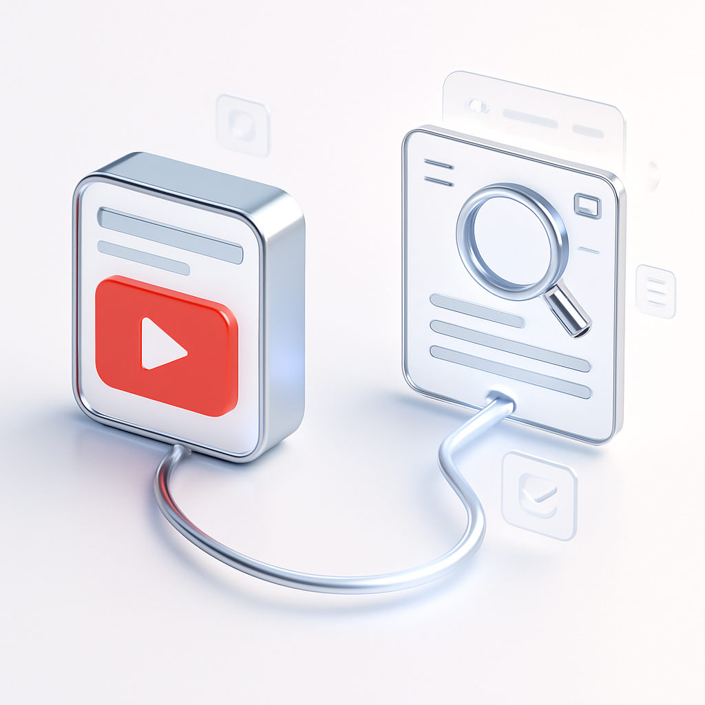 Convertisseur Automatique de Vidéos YouTube en Articles SEO