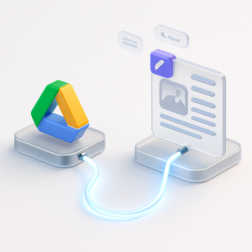 Automatiser la Création d Articles de Blog Personnalisés à Partir de Google Drive