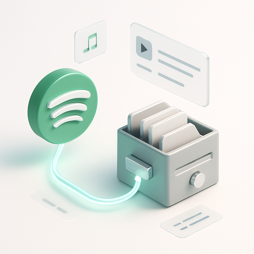 Archivage Automatique de Vos Chansons Spotify et Organisation de Playlists