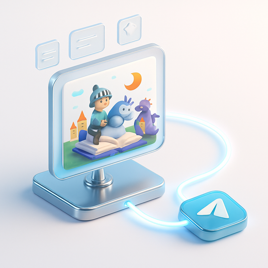 Créateur Automatisé d'Histoires pour Enfants sur Telegram