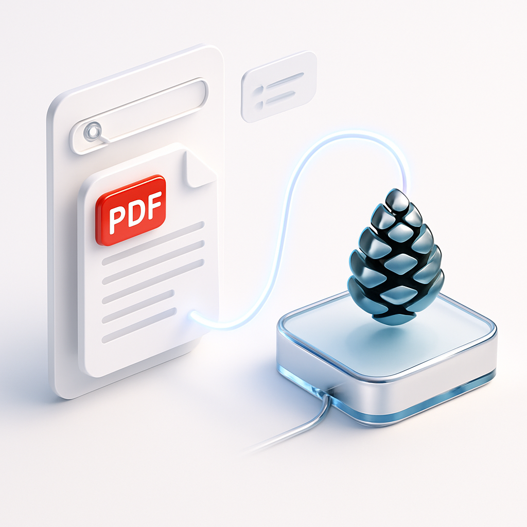 Automatisez la Recherche Rapide dans Vos PDF avec Pinecone