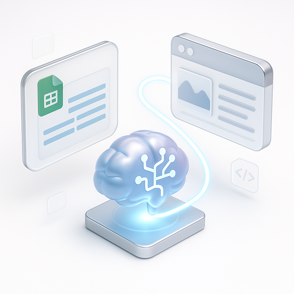 Agent de Scraping Visuel AI Automatisé avec Google Sheets et ScrapingBee