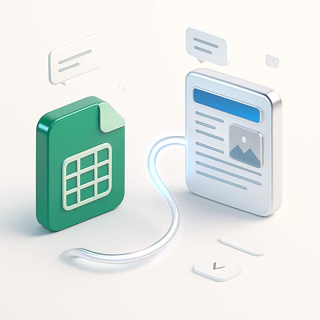 Publication Automatisée de Articles de Blog depuis Google Sheets