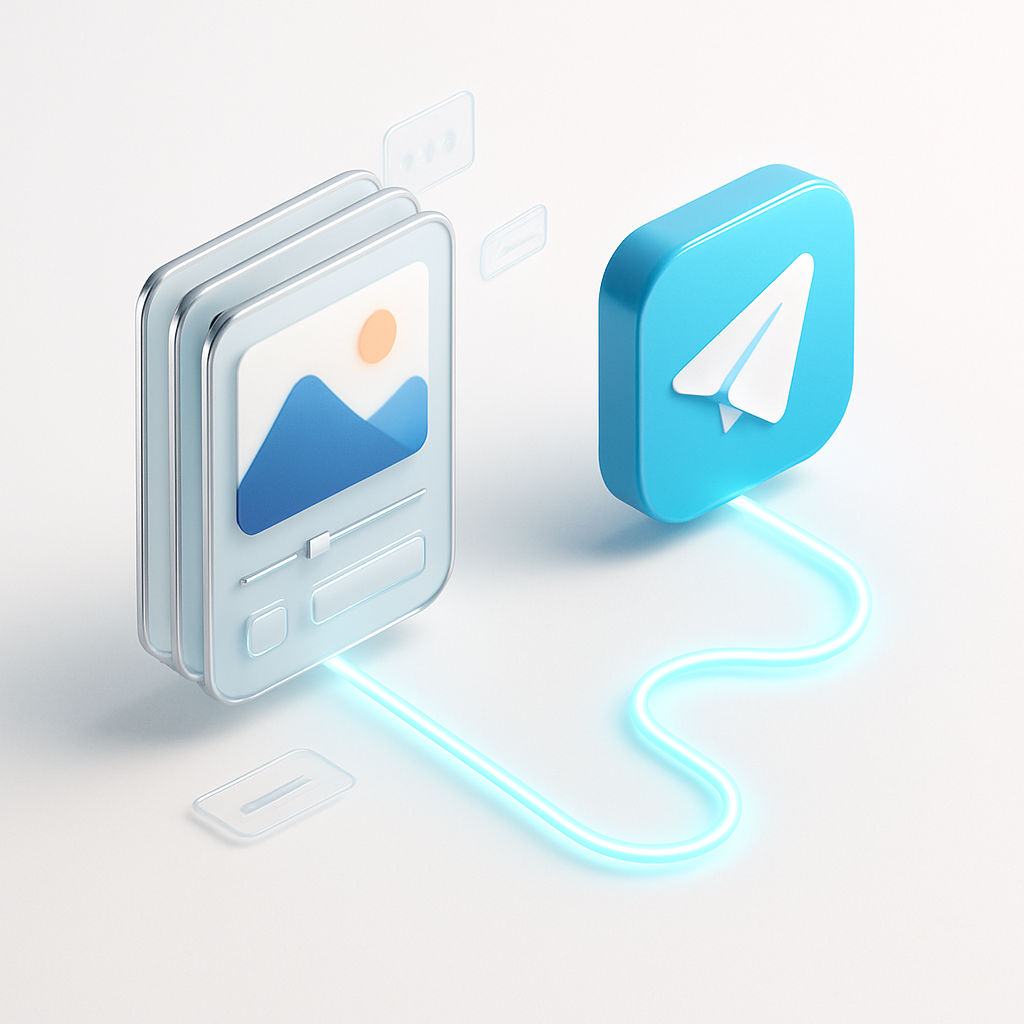 Workflow Automatisé de Traitement d'Images et de Communication sur Telegram avec IA
