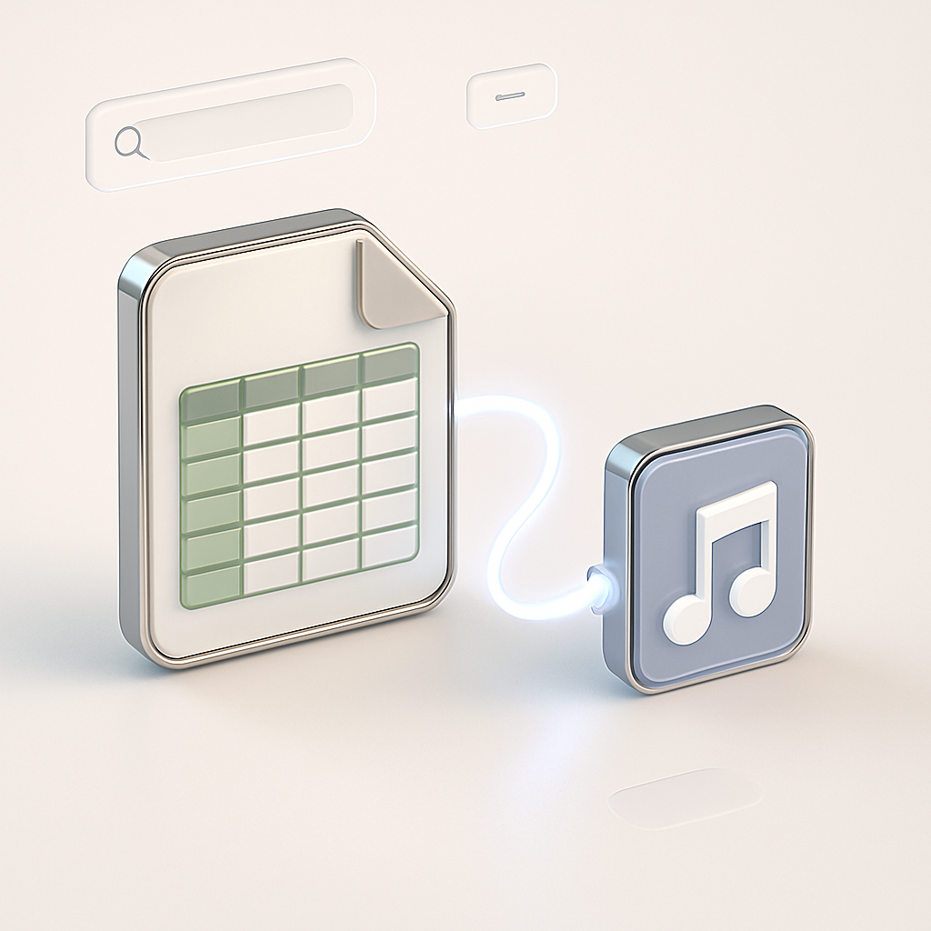 Music example.xlsx