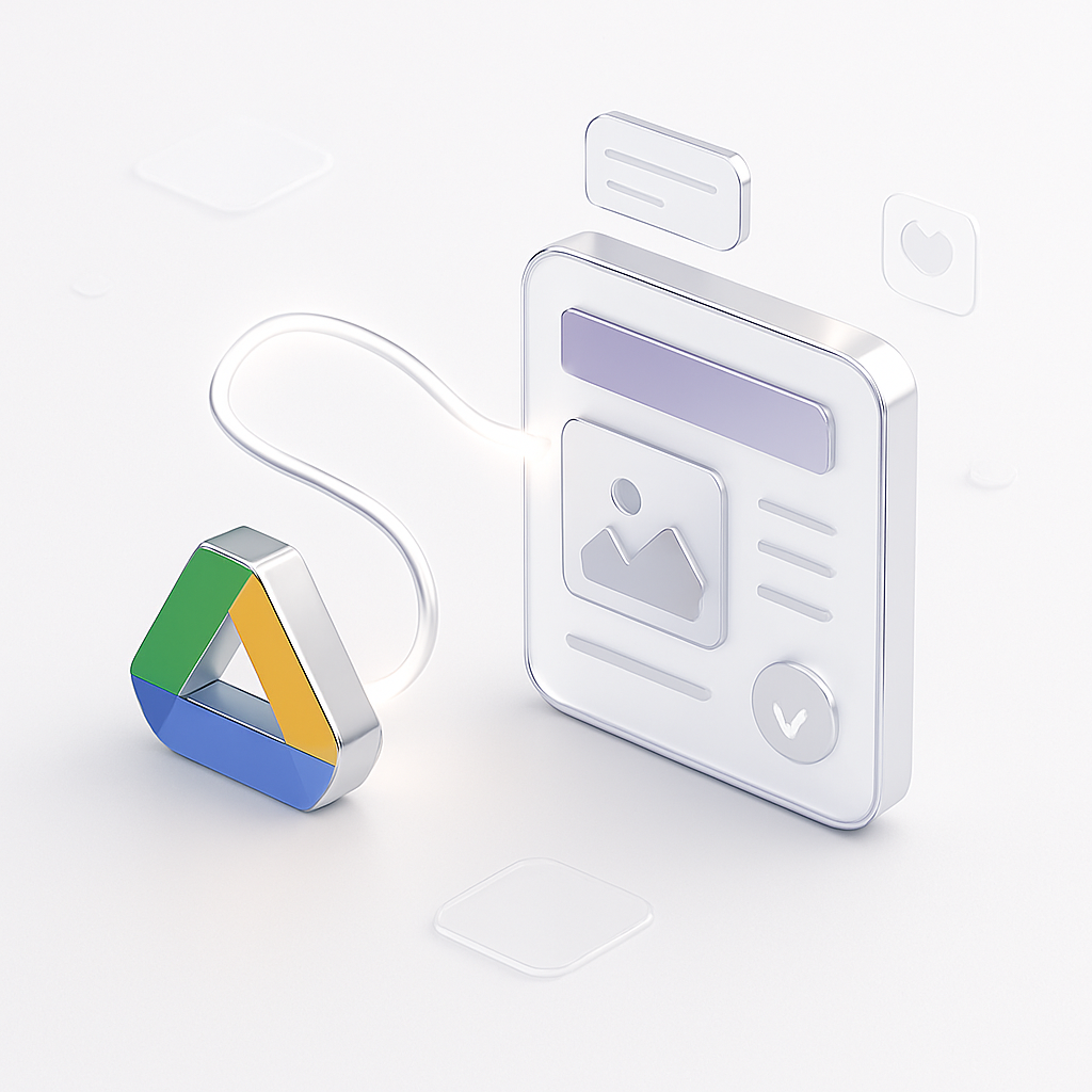 Automatisez la Création d'Articles de Blog à Partir de Google Drive