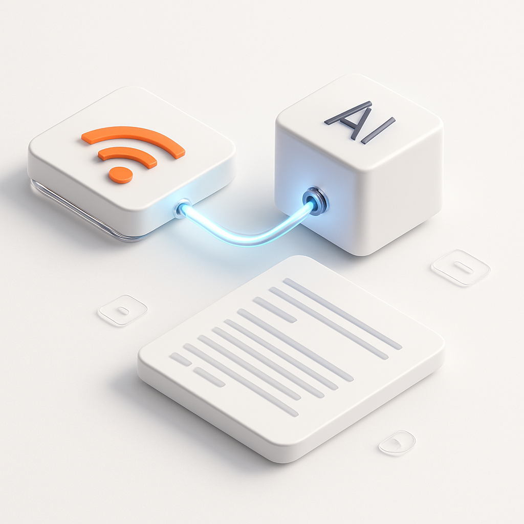 Automatisez la Création de Résumés et Contenu RSS avec GPT-4