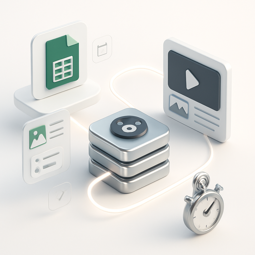 Production Automatique de Vidéos Personnalisées à partir de Google Sheets