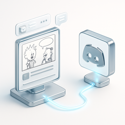 Publication Quotidienne Automatisée de Comics Calvin et Hobbes Traduits sur Discord