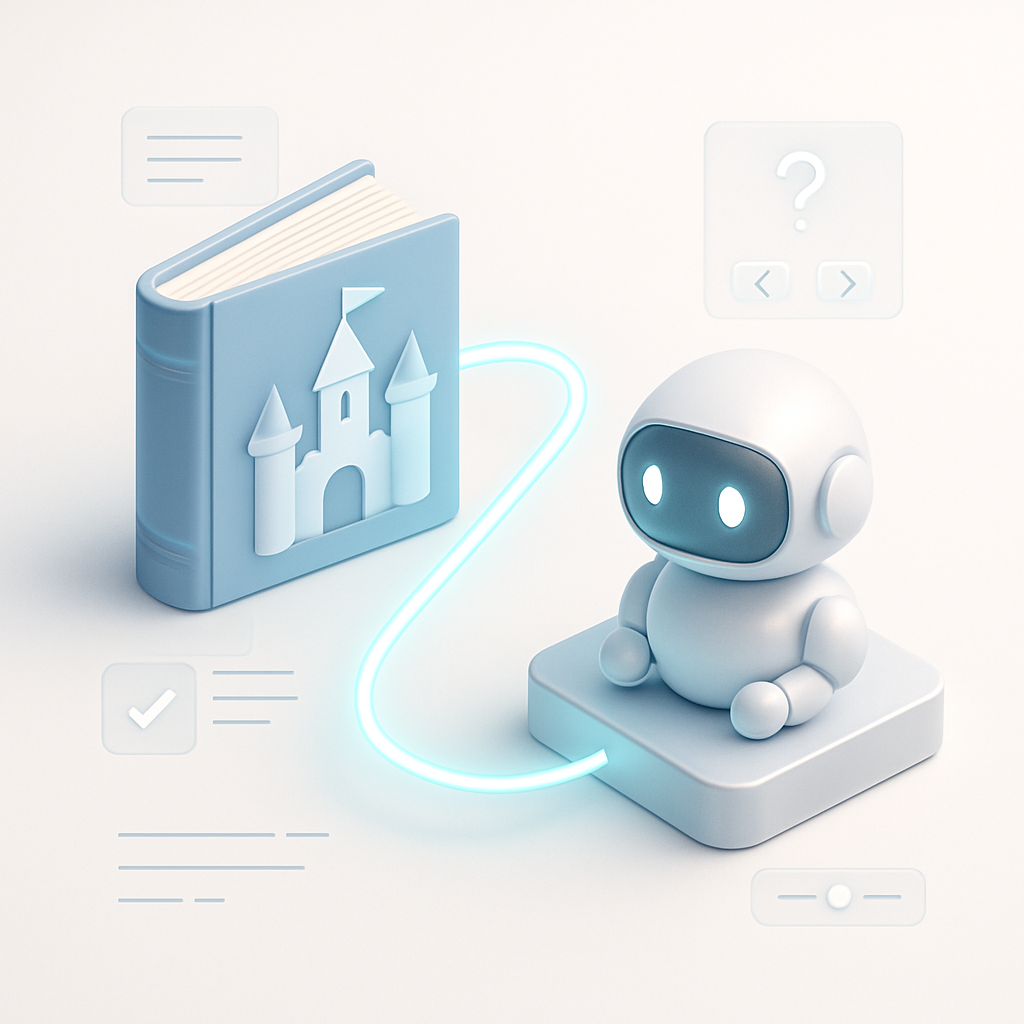 Histoire à un Agent pour Enfants Automatisé