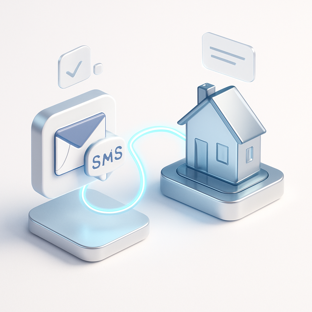 Automatisation Envoi d'Emails et SMS pour Agents Immobiliers