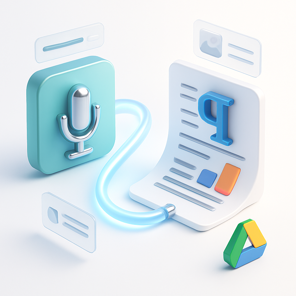 Transformation Automatique de Notes Vocales en Contenu Écrit et Articles