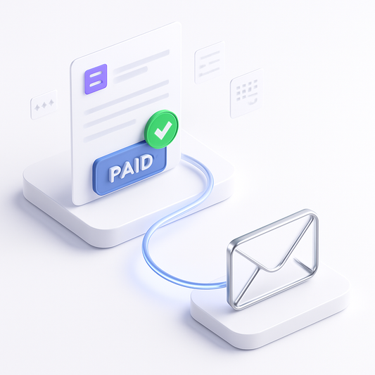 Automatisation Envoi Factures Payées et Fidélisation Client