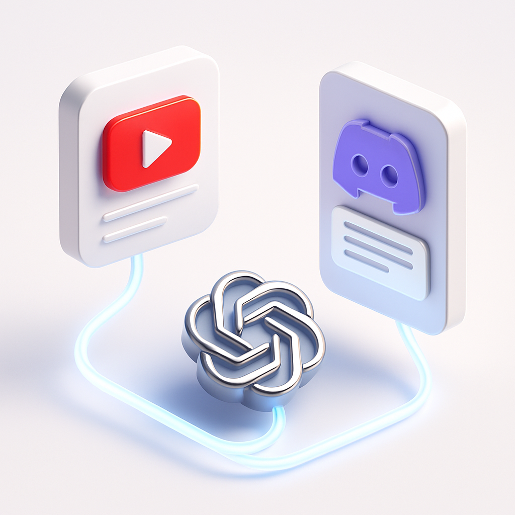 Partage Automatique de Vidéos YouTube avec Résumés AI sur Discord