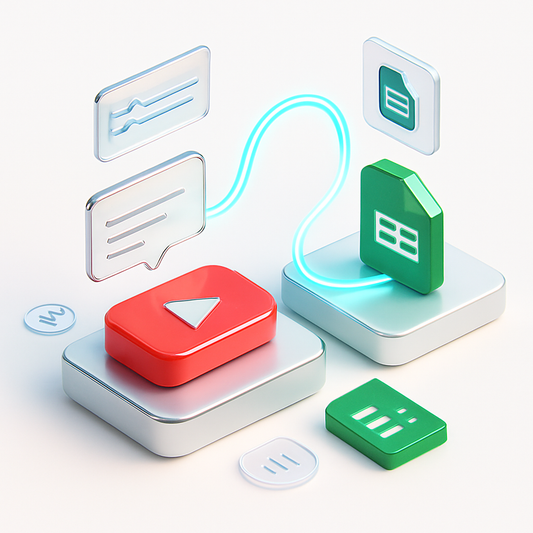 Automatisation de Transcription Vidéo YouTube avec Google Sheets
